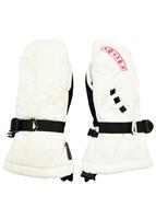 Women's Bistro Nylon Insulated Mitt (White) - Volcom Womens Bistro Nylon Insulated Mitt (White)