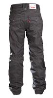 Women's Times Levi's Demi Boot Ins. Pant (Gunmetal Denim) - Back View