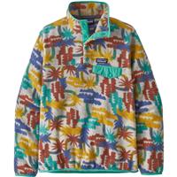 Women's Lightweight Synchilla Snap-T Pullover - Tree Connection / Fresh Teal (TRET)