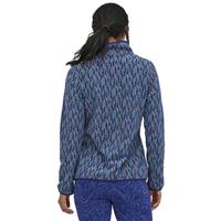 Women's Micro D Snap-T Pullover - Climbing Trees Ikat / Sound Blue (CTSO)