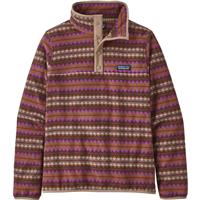 Women's Micro D Snap-T Pullover - Diamond Stripe / Sisu Brown (DISB)