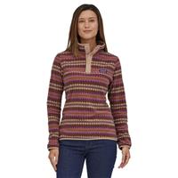 Women's Micro D Snap-T Pullover - Diamond Stripe / Sisu Brown (DISB)