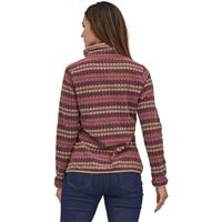 Women's Micro D Snap-T Pullover - Diamond Stripe / Sisu Brown (DISB)