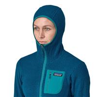 Women's R1 Air Full-Zip Hoody - Lagom Blue (LMBE)