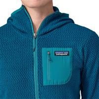 Women's R1 Air Full-Zip Hoody - Lagom Blue (LMBE)
