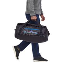 Black Hole Duffel Bag 55L - Black w/ Fitz Trout (BFZT)