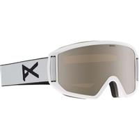 Relapse Goggles + Bonus Lens - White Frame / Silver Amber Lens