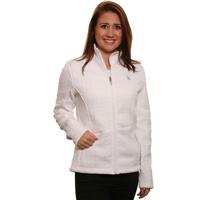 Women's Major Cable Sweater (White) - White