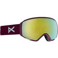 Women's WM1 Goggle + Bonus Lens + MFI Face Mask - MFI Purple Frame w/ Sonar Bronze + Sonar Blue Lenses (191761-507)