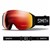 Black Frame w/ CP Pro Photochromic Red Mirror + CP Storm Amber Lenses (M007600JX994V)